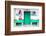 ¡Viva Mexico! Collection - "ALASKA" Coral Green Bar-Philippe Hugonnard-Framed Photographic Print