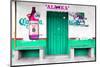 ¡Viva Mexico! Collection - "ALASKA" Coral Green Bar-Philippe Hugonnard-Mounted Photographic Print