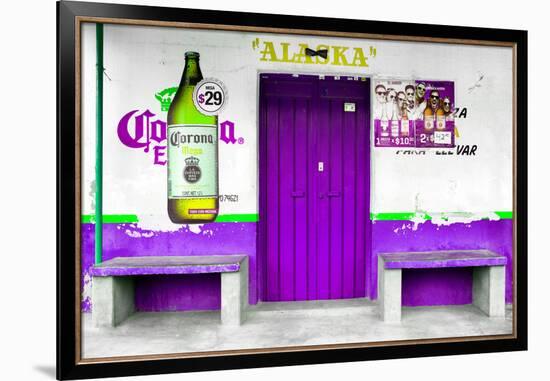 ¡Viva Mexico! Collection - "ALASKA" Purple Bar-Philippe Hugonnard-Framed Premium Photographic Print
