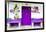 ¡Viva Mexico! Collection - "ALASKA" Purple Bar-Philippe Hugonnard-Framed Premium Photographic Print