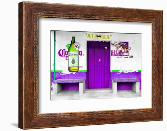 ¡Viva Mexico! Collection - "ALASKA" Purple Bar-Philippe Hugonnard-Framed Photographic Print