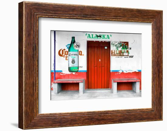 ¡Viva Mexico! Collection - "ALASKA" Red Bar-Philippe Hugonnard-Framed Photographic Print