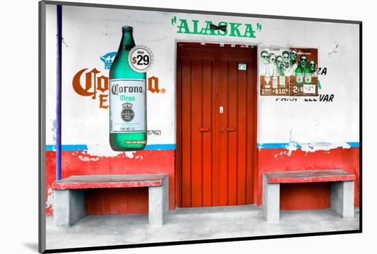 ¡Viva Mexico! Collection - "ALASKA" Red Bar-Philippe Hugonnard-Mounted Photographic Print