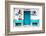 ¡Viva Mexico! Collection - "ALASKA" Turquoise Bar-Philippe Hugonnard-Framed Photographic Print