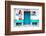 ¡Viva Mexico! Collection - "ALASKA" Turquoise Bar-Philippe Hugonnard-Framed Photographic Print