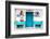 ¡Viva Mexico! Collection - "ALASKA" Turquoise Bar-Philippe Hugonnard-Framed Photographic Print