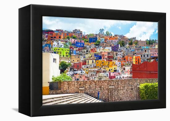 ¡Viva Mexico! Collection - Architecture Guanajuato-Philippe Hugonnard-Framed Premier Image Canvas