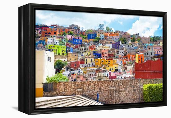 ¡Viva Mexico! Collection - Architecture Guanajuato-Philippe Hugonnard-Framed Premier Image Canvas