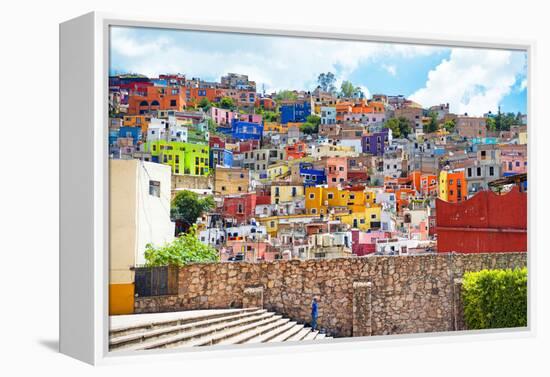 ¡Viva Mexico! Collection - Architecture Guanajuato-Philippe Hugonnard-Framed Premier Image Canvas