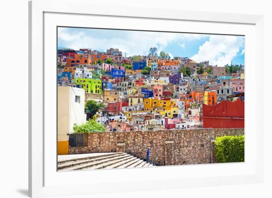 ¡Viva Mexico! Collection - Architecture Guanajuato-Philippe Hugonnard-Framed Photographic Print