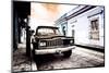 ¡Viva Mexico! Collection - Black Jeep and Colorful Street VI-Philippe Hugonnard-Mounted Photographic Print