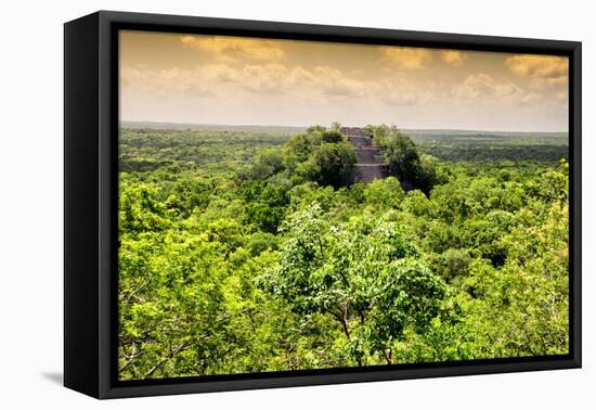 ¡Viva Mexico! Collection - Calakmul in the Mexican Jungle at Sunset-Philippe Hugonnard-Framed Premier Image Canvas