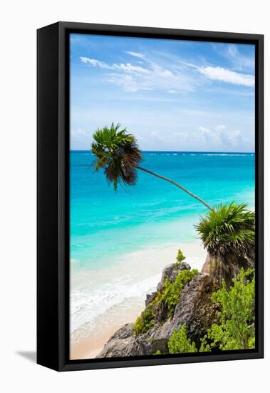 ?Viva Mexico! Collection - Caribbean Coastline in Tulum III-Philippe Hugonnard-Framed Premier Image Canvas