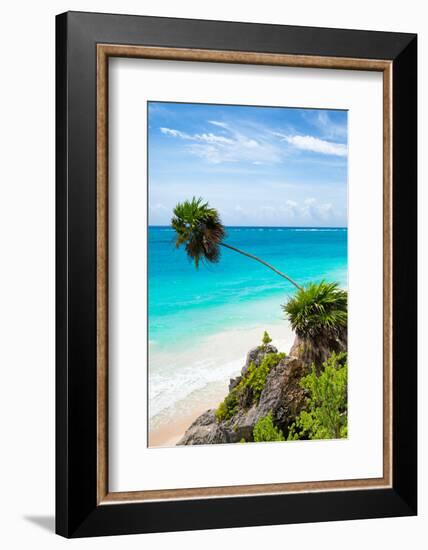 ?Viva Mexico! Collection - Caribbean Coastline in Tulum III-Philippe Hugonnard-Framed Photographic Print