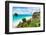 ¡Viva Mexico! Collection - Caribbean Coastline in Tulum-Philippe Hugonnard-Framed Photographic Print