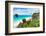 ¡Viva Mexico! Collection - Caribbean Coastline in Tulum-Philippe Hugonnard-Framed Photographic Print