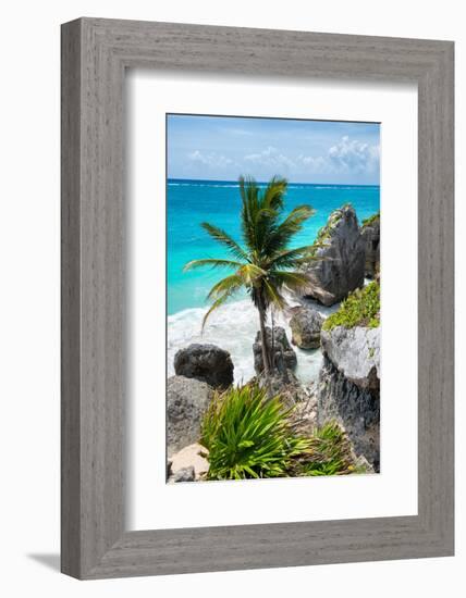 ?Viva Mexico! Collection - Caribbean Coastline-Philippe Hugonnard-Framed Photographic Print