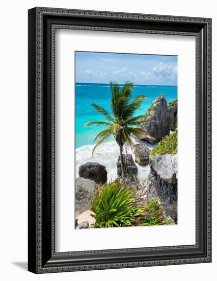 ?Viva Mexico! Collection - Caribbean Coastline-Philippe Hugonnard-Framed Photographic Print
