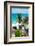 ?Viva Mexico! Collection - Caribbean Coastline-Philippe Hugonnard-Framed Photographic Print