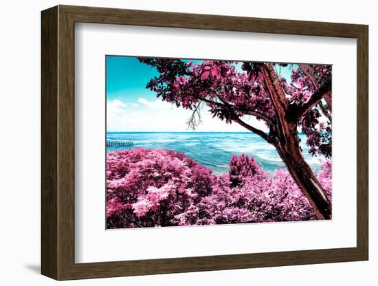 ¡Viva Mexico! Collection - Caribbean Sea II - Cancun-Philippe Hugonnard-Framed Photographic Print