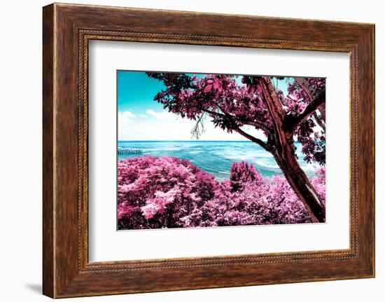 ¡Viva Mexico! Collection - Caribbean Sea II - Cancun-Philippe Hugonnard-Framed Photographic Print