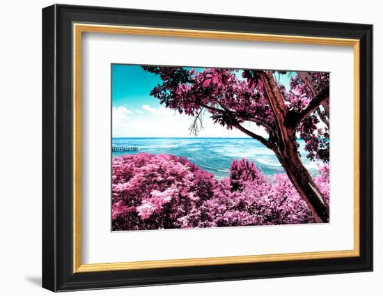 ¡Viva Mexico! Collection - Caribbean Sea II - Cancun-Philippe Hugonnard-Framed Photographic Print