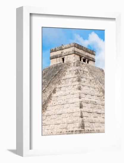 ¡Viva Mexico! Collection - Chichen Itza Pyramid II-Philippe Hugonnard-Framed Photographic Print