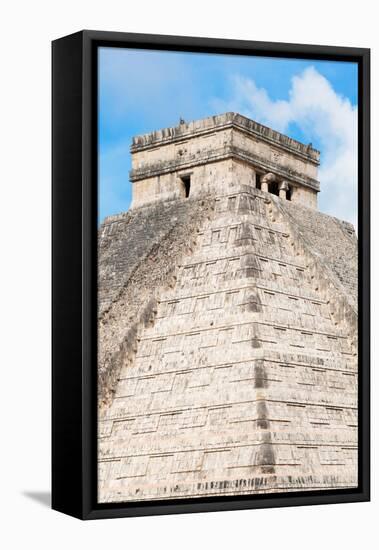 ¡Viva Mexico! Collection - Chichen Itza Pyramid II-Philippe Hugonnard-Framed Premier Image Canvas
