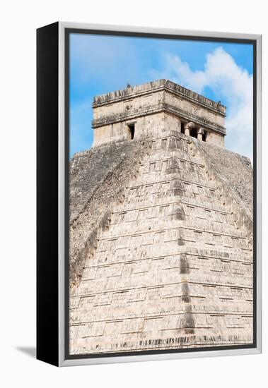 ¡Viva Mexico! Collection - Chichen Itza Pyramid II-Philippe Hugonnard-Framed Premier Image Canvas