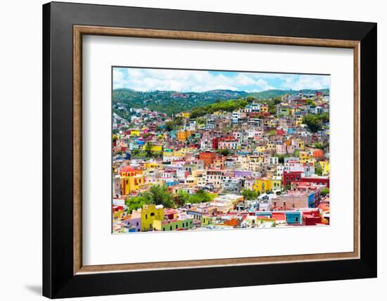 ¡Viva Mexico! Collection - Colorful Cityscape IX - Guanajuato-Philippe Hugonnard-Framed Photographic Print