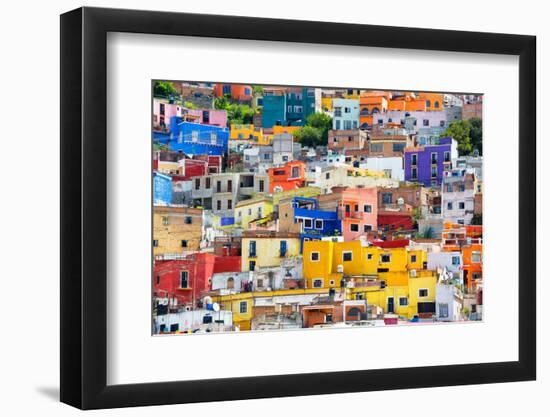 ¡Viva Mexico! Collection - Colorful Cityscape X - Guanajuato-Philippe Hugonnard-Framed Photographic Print