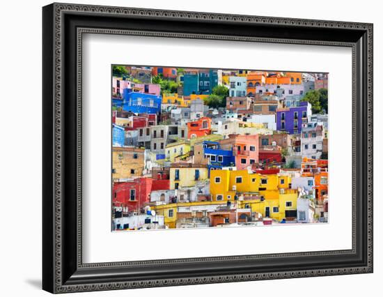 ¡Viva Mexico! Collection - Colorful Cityscape X - Guanajuato-Philippe Hugonnard-Framed Photographic Print