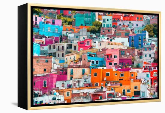 ¡Viva Mexico! Collection - Colorful Cityscape XII - Guanajuato-Philippe Hugonnard-Framed Premier Image Canvas