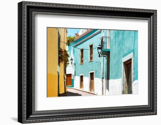 ?Viva Mexico! Collection - Colorful Street - Guanajuato VIII-Philippe Hugonnard-Framed Photographic Print