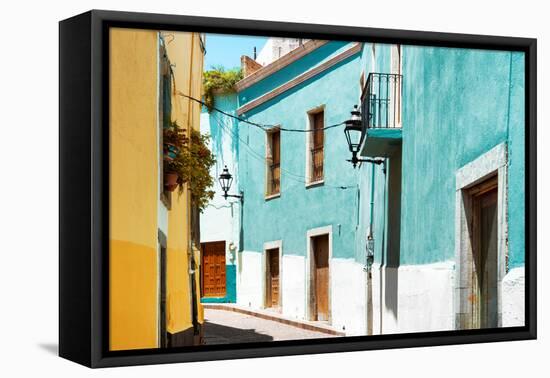 ?Viva Mexico! Collection - Colorful Street - Guanajuato VIII-Philippe Hugonnard-Framed Premier Image Canvas