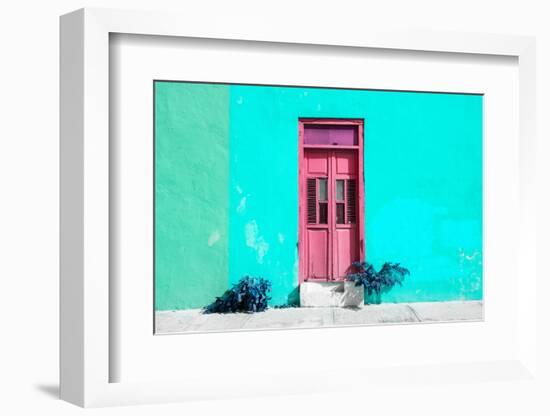 ¡Viva Mexico! Collection - Colorful Street Wall IV-Philippe Hugonnard-Framed Photographic Print