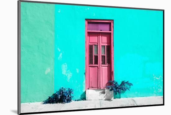 ¡Viva Mexico! Collection - Colorful Street Wall IV-Philippe Hugonnard-Mounted Photographic Print