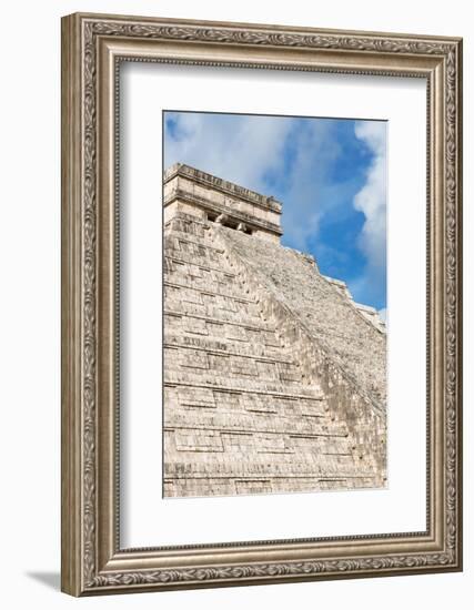 ¡Viva Mexico! Collection - El Castillo Pyramid - Chichen Itza II-Philippe Hugonnard-Framed Photographic Print