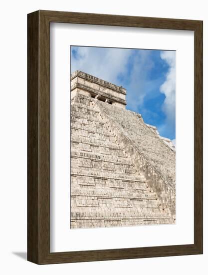 ¡Viva Mexico! Collection - El Castillo Pyramid - Chichen Itza II-Philippe Hugonnard-Framed Photographic Print