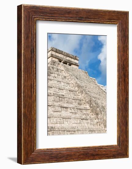 ¡Viva Mexico! Collection - El Castillo Pyramid - Chichen Itza II-Philippe Hugonnard-Framed Photographic Print