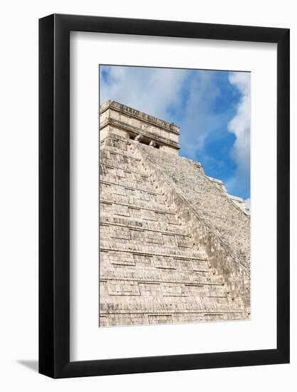 ¡Viva Mexico! Collection - El Castillo Pyramid - Chichen Itza II-Philippe Hugonnard-Framed Photographic Print