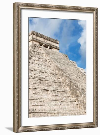 ¡Viva Mexico! Collection - El Castillo Pyramid - Chichen Itza II-Philippe Hugonnard-Framed Photographic Print