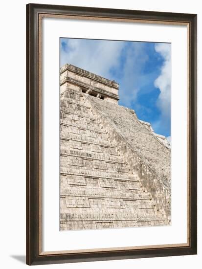 ¡Viva Mexico! Collection - El Castillo Pyramid - Chichen Itza II-Philippe Hugonnard-Framed Photographic Print