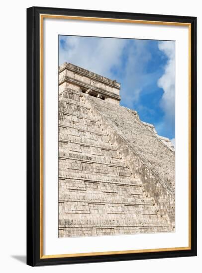 ¡Viva Mexico! Collection - El Castillo Pyramid - Chichen Itza II-Philippe Hugonnard-Framed Photographic Print