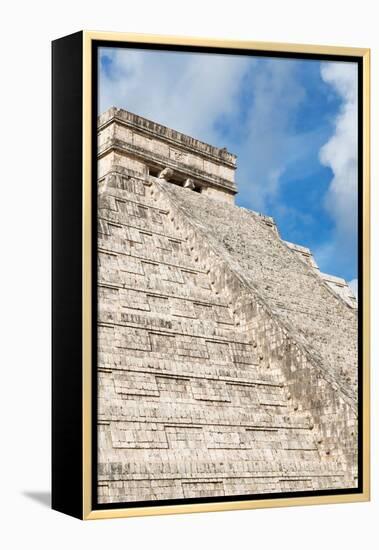 ¡Viva Mexico! Collection - El Castillo Pyramid - Chichen Itza II-Philippe Hugonnard-Framed Premier Image Canvas