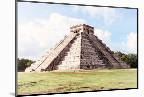 ¡Viva Mexico! Collection - El Castillo Pyramid in Chichen Itza I-Philippe Hugonnard-Mounted Photographic Print