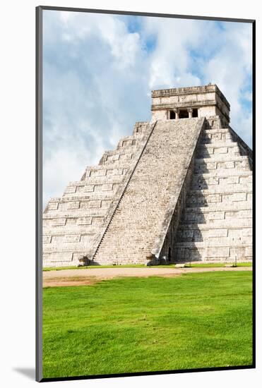 ¡Viva Mexico! Collection - El Castillo Pyramid in Chichen Itza XXII-Philippe Hugonnard-Mounted Photographic Print
