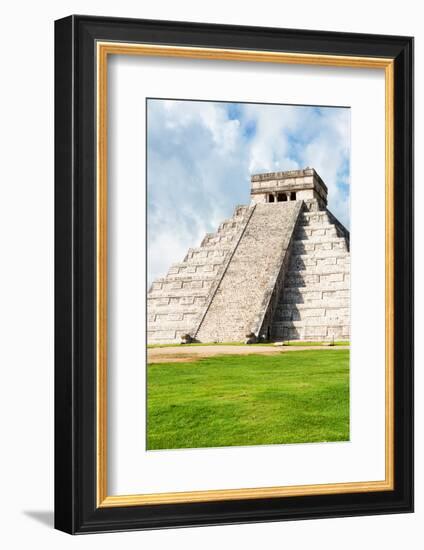 ¡Viva Mexico! Collection - El Castillo Pyramid in Chichen Itza XXII-Philippe Hugonnard-Framed Photographic Print