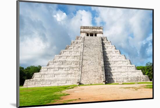 ¡Viva Mexico! Collection - El Castillo Pyramid in Chichen Itza XXIII-Philippe Hugonnard-Mounted Photographic Print