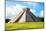¡Viva Mexico! Collection - El Castillo Pyramid in Chichen Itza-Philippe Hugonnard-Mounted Photographic Print